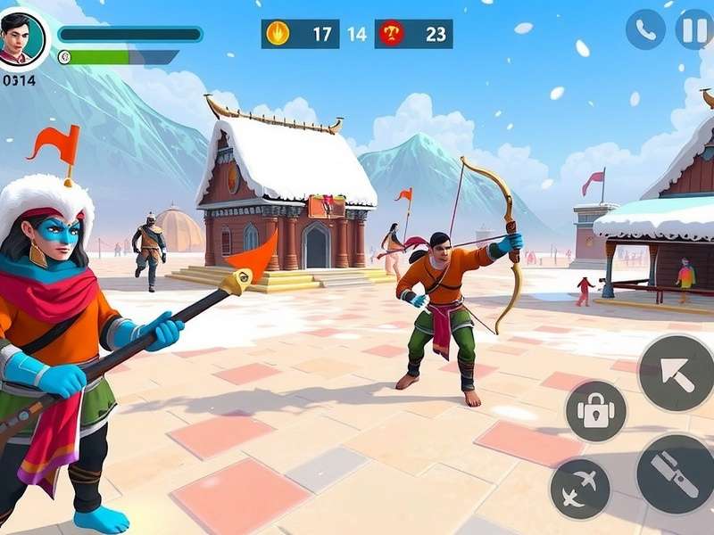 Archero Fury Snow Warrior character progression screen